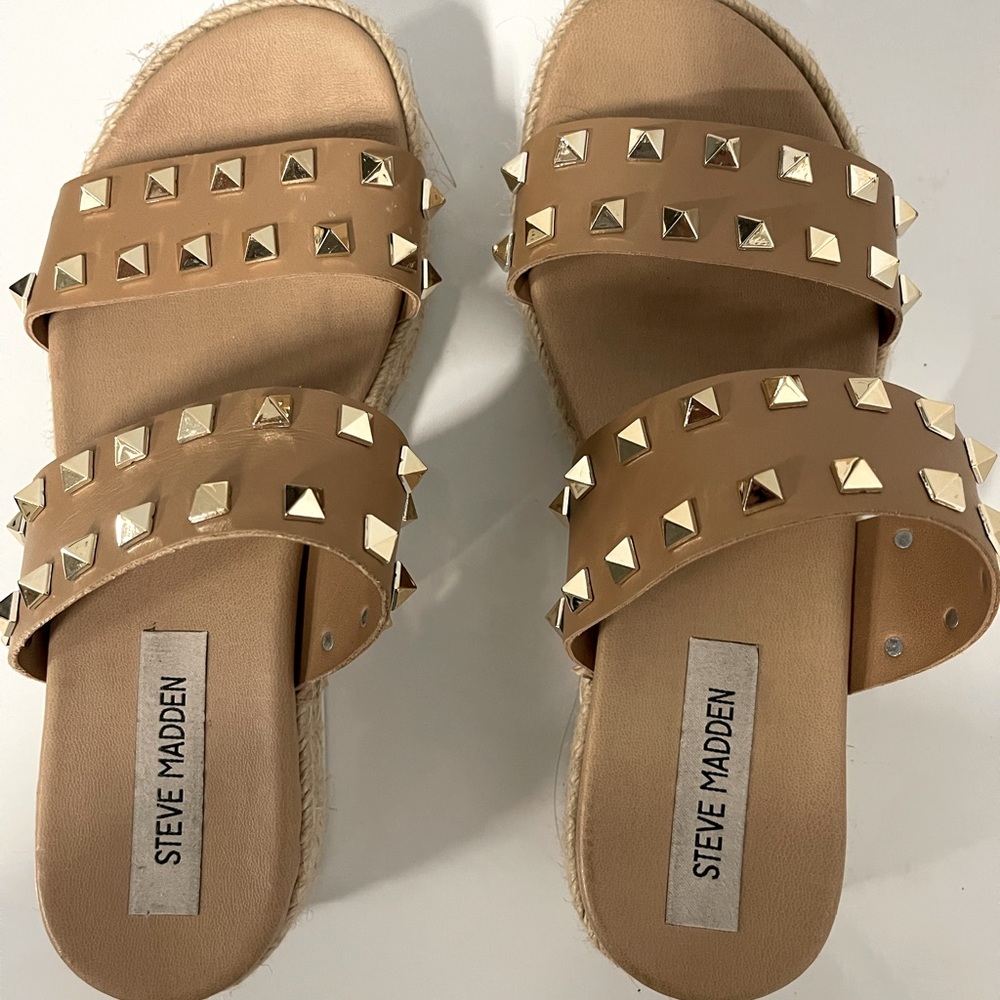 Steve Madden Studded sandals espadrilles